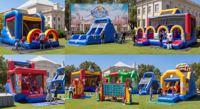 Inflable grande para evento escolar y festival infantil en escuela CDMX