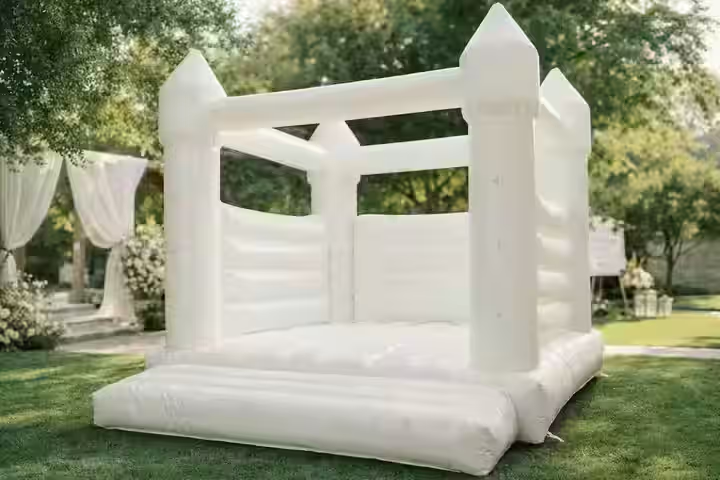 Alquiler Castillo Blanco - Con decoración elegante