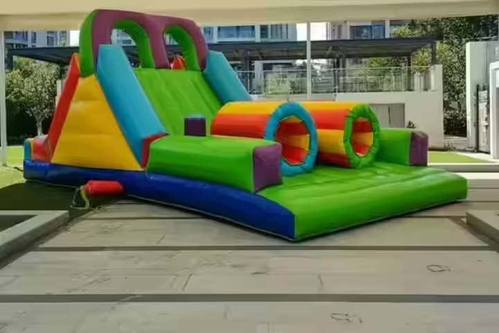 Inflable Extremo vista completa - Circuito para competencias CDMX