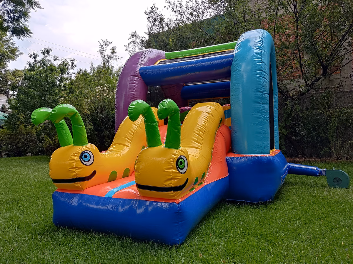 Gusanitos - Inflable con túneles para kermeses en Azcapotzalco