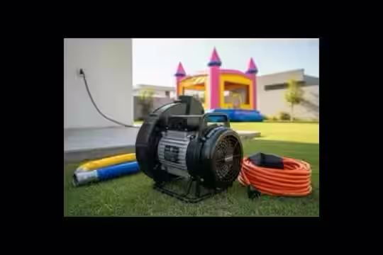 Motor soplador profesional para inflables - Equipo eléctrico incluido en la renta