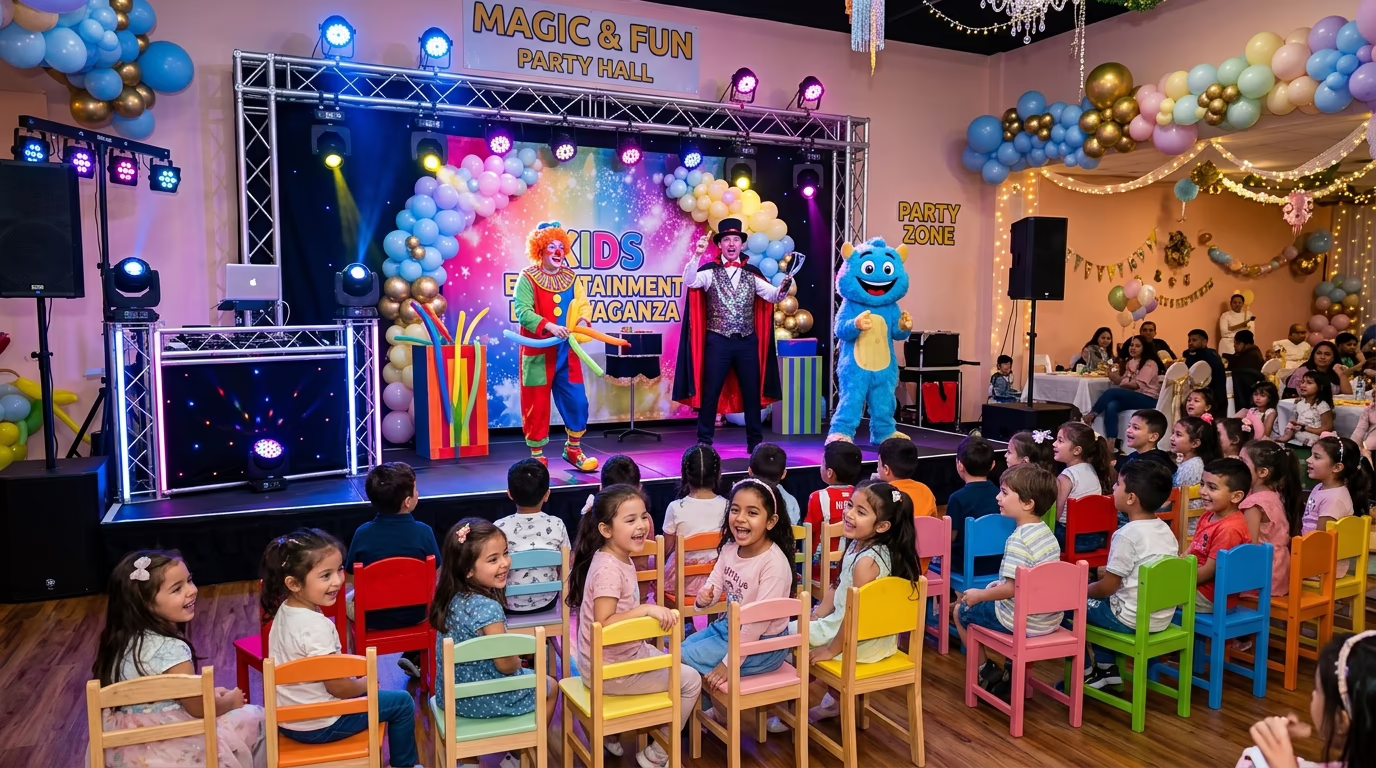 Entretenimiento infantil en Salón Monkix Neza Edomex