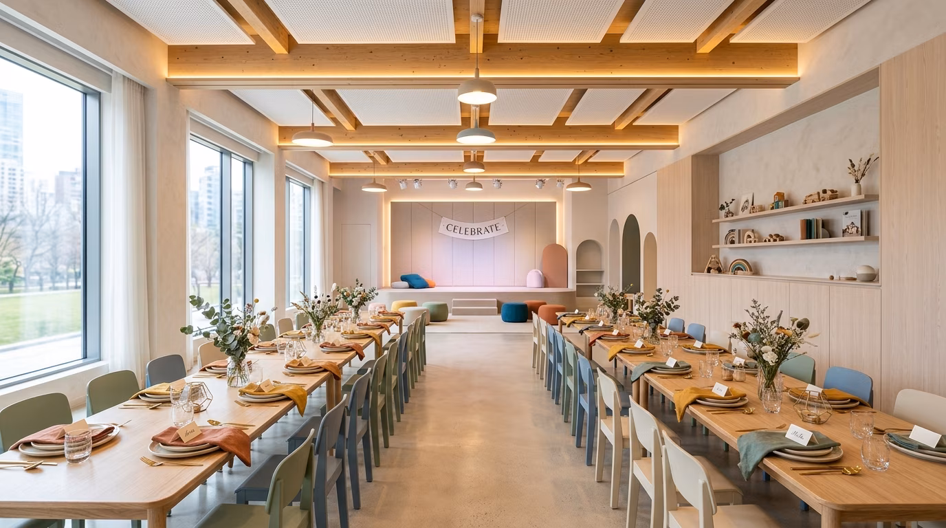 Interior del salón de eventos Fantasy Club Nezahualcóyotl