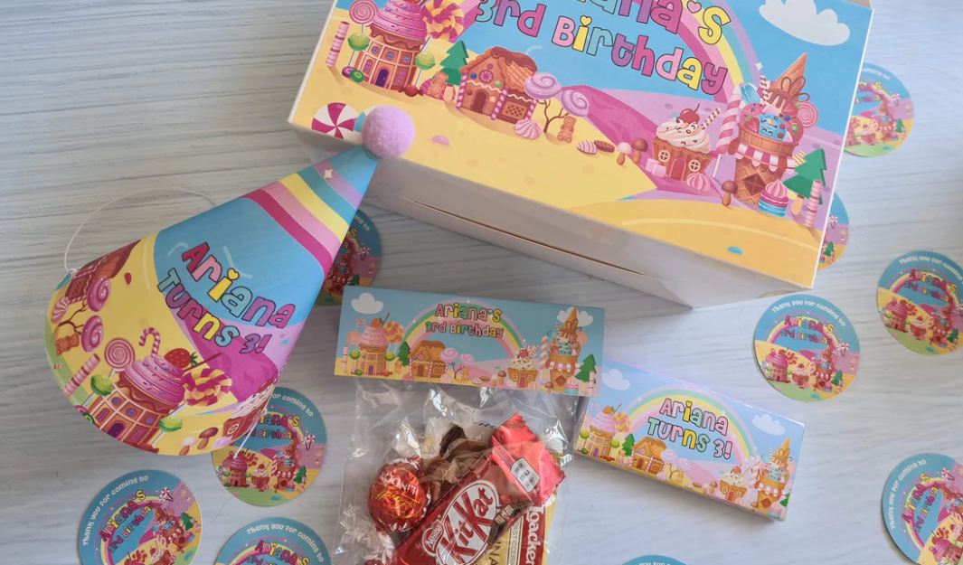 Ideas y articulos para fiestas de Candyland